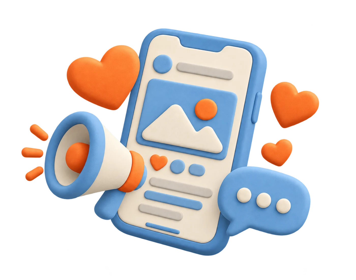 Illustration of chat bubbles